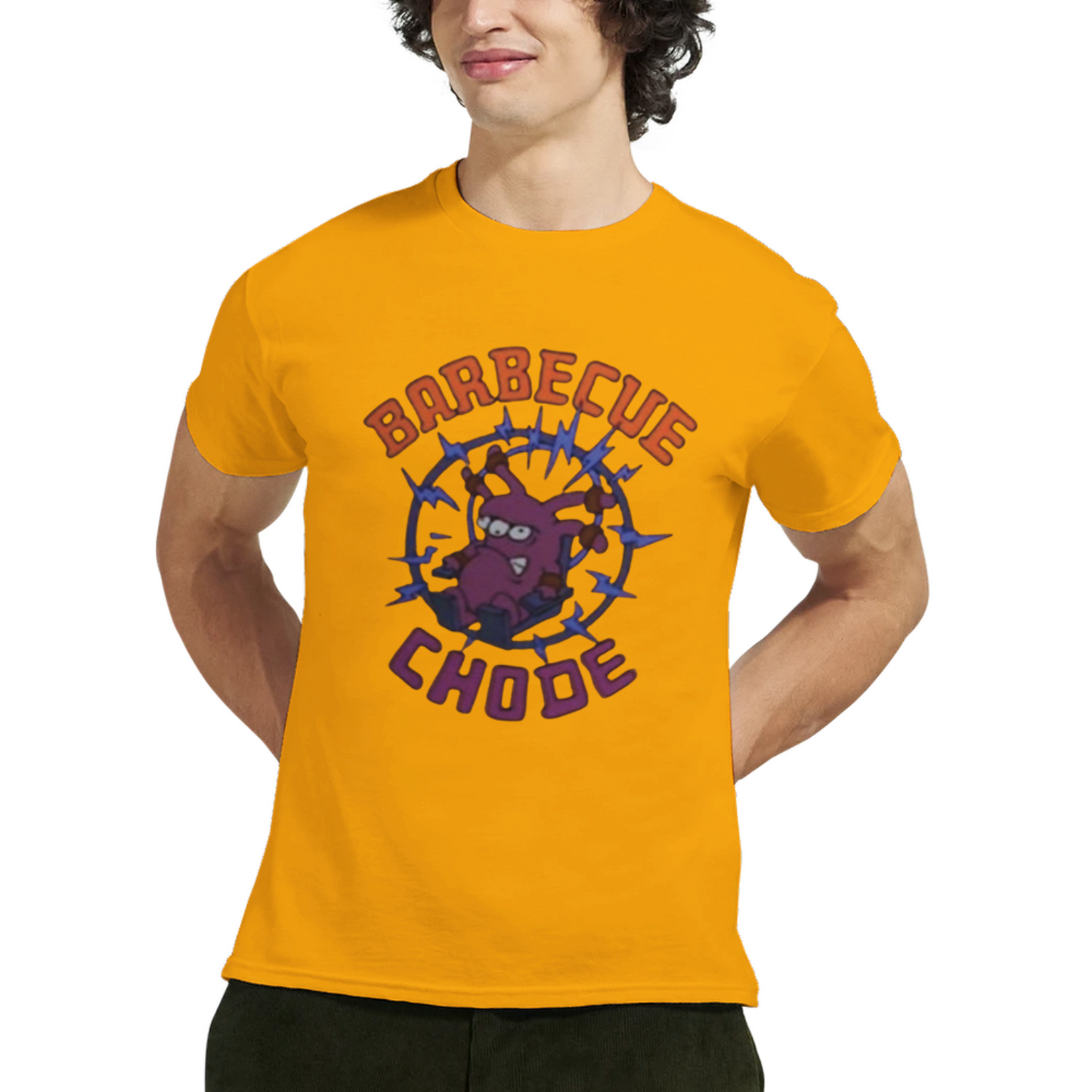 "Barbecue Chode" Tripping the Rift™️ T-Shirt | Official Cartoon TV Show Merch | Unisex Cotton Tee